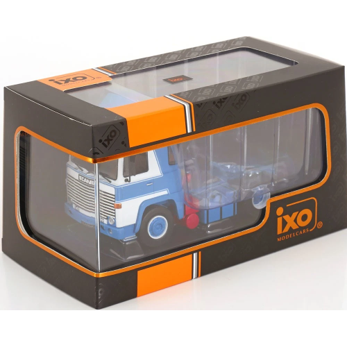 SCANIA LBT 141 1976 BLUE/WHITE 1:43 Ixo Model Camion Modellino