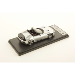 FERRARI 12 CILINDRI SPIDER ARGENTO NURBURGRING 1:43 Looksmart Auto Stradali Modellino