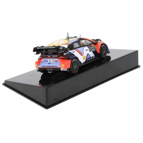 HYUNDAI I20 N N.8 RALLY1 MONTE CARLO 2025 TANAK-JARVEOJA 1:43 Ixo Model Auto Rally Modellino
