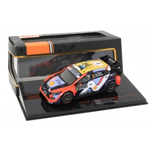 HYUNDAI I20 N N.8 RALLY1 MONTE CARLO 2025 TANAK-JARVEOJA 1:43 Ixo Model Auto Rally Modellino