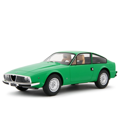 ALFA ROMEO GIULIA COUPE 1600 GT JUNIOR ZAGATO 1972 GREEN 1:18 Laudo Racing Auto Stradali Modellino