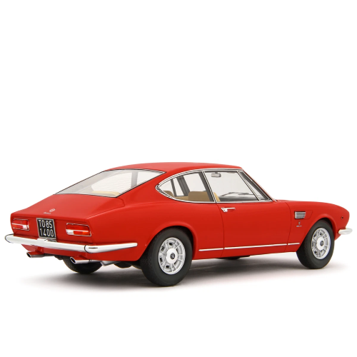 FIAT DINO COUPE 2000 1967 RED 1:18 Laudo Racing Auto Stradali Modellino