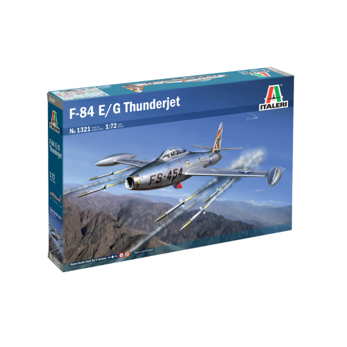 F-84G THUNDERJET KIT 1:72 Italeri Kit Aerei Modellino