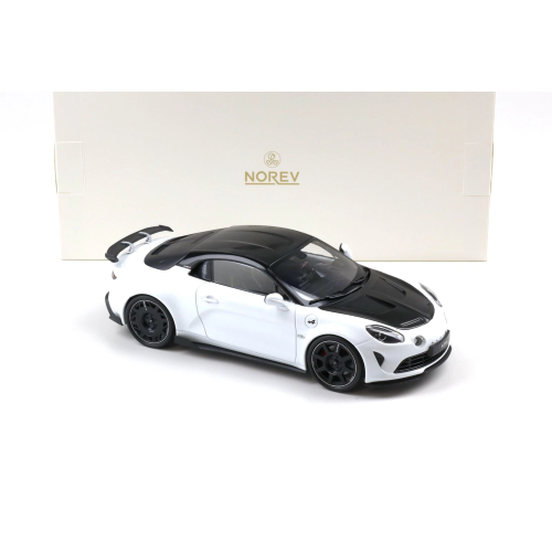 ALPINE A110 R 2024 IRIDESCENT WHITE 1:18 Norev Auto Stradali Modellino
