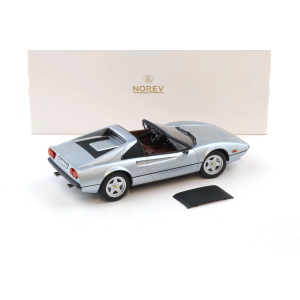 FERRARI 308 GTS 1982 SILVER 1:18 Norev Auto Stradali Modellino