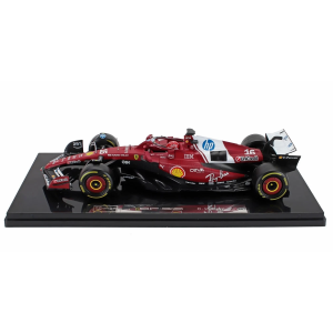 FERRARI F1 N.16 CHARLES LECLERC 2025 SIGNATURE 1:18 Burago Formula 1 Modellino