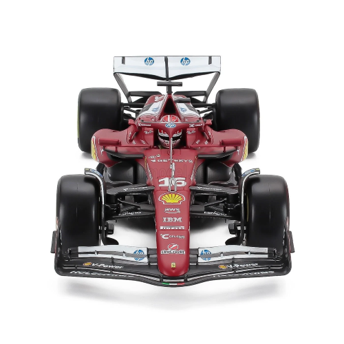 FERRARI F1 N.16 CHARLES LECLERC 2025 SIGNATURE 1:18 Burago Formula 1 Modellino