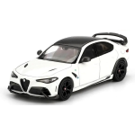 ALFA ROMEO GIULIA GTAM 2021 WHITE 1:64 Mini GT Auto Stradali Modellino