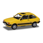 FORD FIESTA MK2 1.1L 1983 CITRINE YELLOW 1:43 Vanguards Auto Stradali Modellino