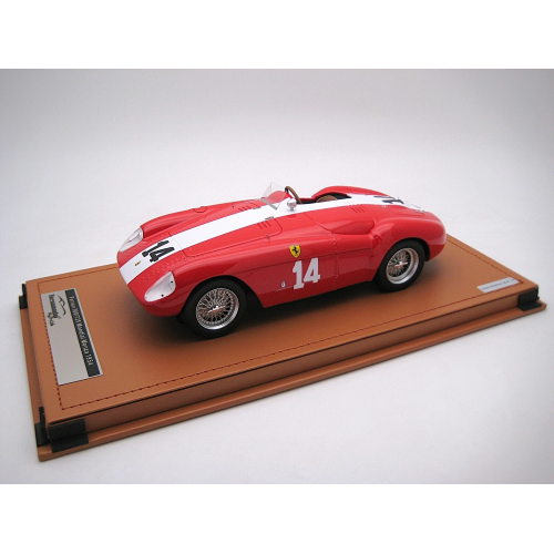 FERRARI 500 MONDIAL GP N.14 WINNER SUPERCORTEMAGGIORE MONZA 1956 HAWTHORN-MAGLIOLI 1:18 Tecnomodel Auto Competizione Modellino