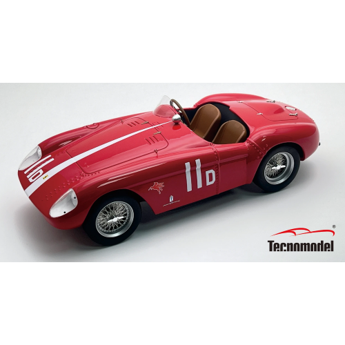 FERRARI 500 MONDIAL N.11 PEBBLE BEACH 1956 J.V.NEUMANN 1:18 Tecnomodel Auto Competizione Modellino