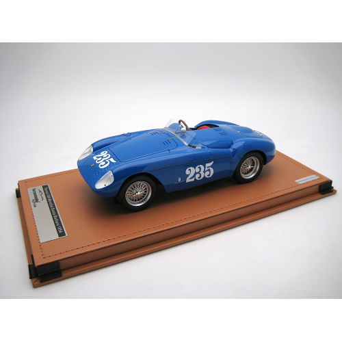 FERRARI 500 MONDIAL N.235 SANTA BARBARA ROAD RACES 1954 P.RUBIROSA 1:18 Tecnomodel Auto Competizione Modellino