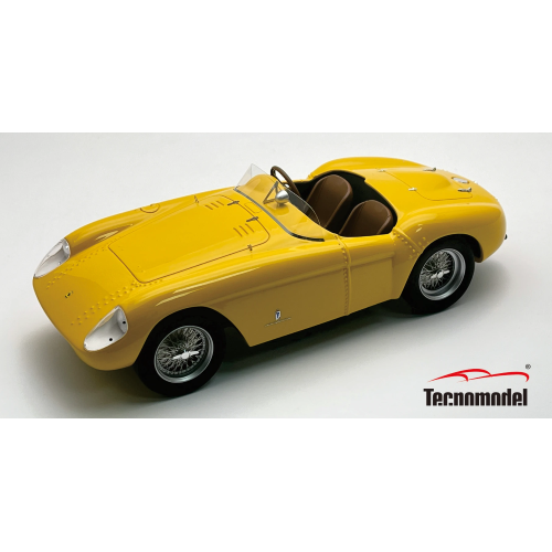 FERRARI 500 MONDIAL PRESS 1956 GIALLO MODENA 1:18 Tecnomodel Auto Competizione Modellino