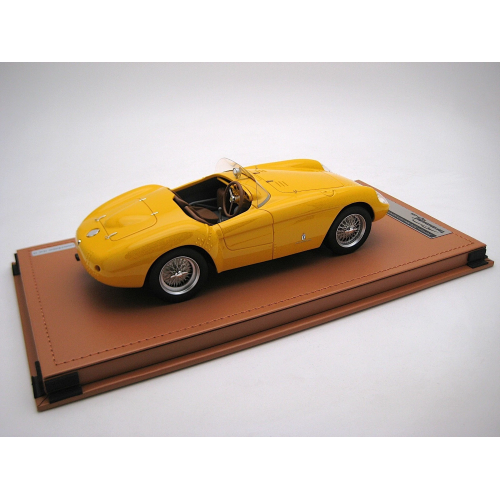 FERRARI 500 MONDIAL PRESS 1956 GIALLO MODENA 1:18 Tecnomodel Auto Competizione Modellino
