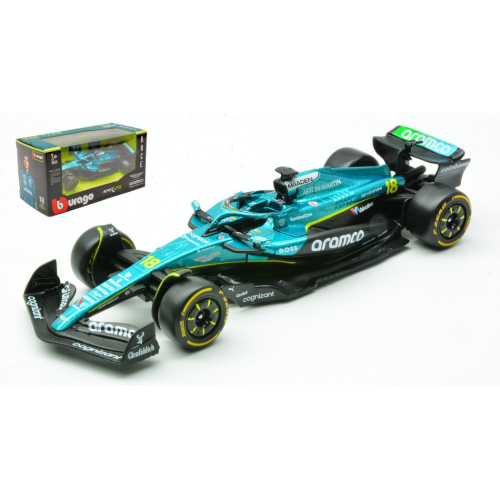 ASTON MARTIN AMR 25 N.18 2025 LANCE STROLL 1:43 Burago Formula 1 Modellino