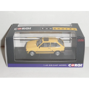 FORD FIESTA MK2 1.1L 1983 CITRINE YELLOW 1:43 Vanguards Auto Stradali Modellino