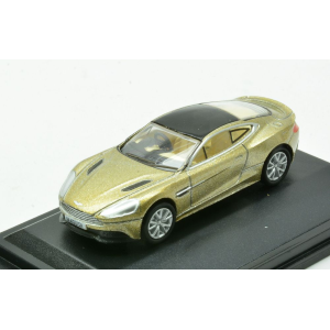 ASTON MARTIN VANQUISH COUPE' LIGHT BRONZE 1:76 Oxford Auto Stradali Modellino