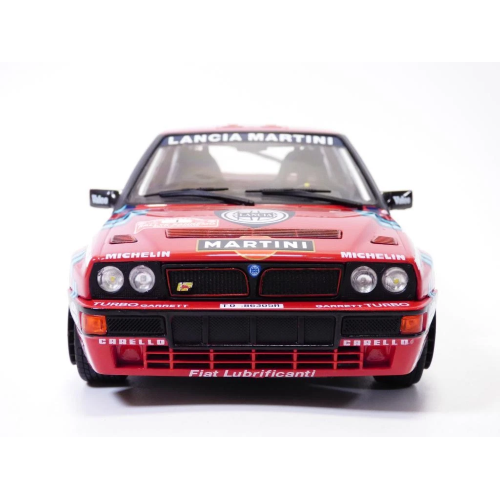 LANCIA DELTA HF INTEGRALE N.1 RALLY SAN REMO 1989 BIASION-SIVIERO 1:18 Solido Auto Rally Modellino