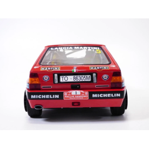 LANCIA DELTA HF INTEGRALE N.1 RALLY SAN REMO 1989 BIASION-SIVIERO 1:18 Solido Auto Rally Modellino