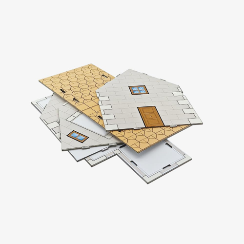 GRANJA FARM PCS 535 KIT MM 220X200X180 Aedes Ars Kit Art.Vari Modellino