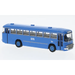 FIAT 306/3 INTERURBANO SITA 1972 BLUE 1:87 Brekina Autobus Modellino