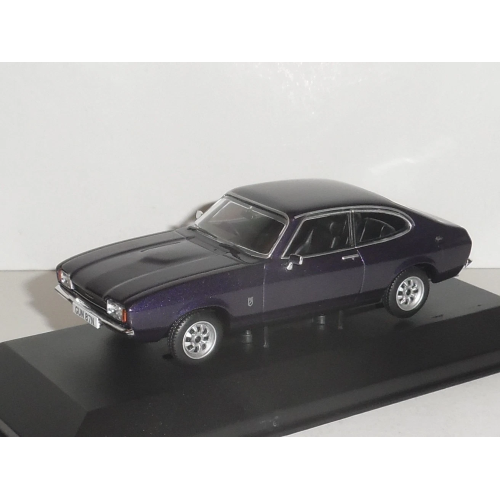 FORD CAPRI MK2 1.6 GT 1981 PURPLE 1:43 Vanguards Auto Stradali Modellino