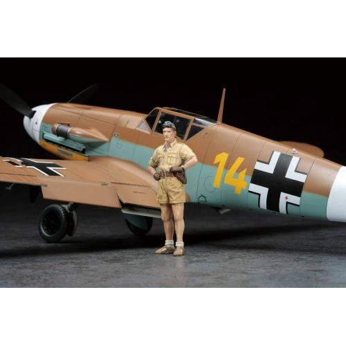 MESSERSCHMITT BF 109F-4 TROP HA08881 KIT 1:32 Hasegawa Kit Aerei Modellino