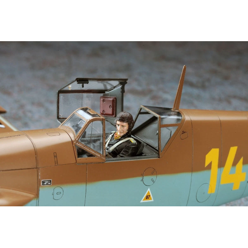 MESSERSCHMITT BF 109F-4 TROP HA08881 KIT 1:32 Hasegawa Kit Aerei Modellino