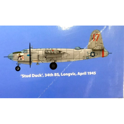 B-26C-45 MARAUDER WWII AMERICAN BOMBER KIT 1:48 ICM Kit Aerei Modellino