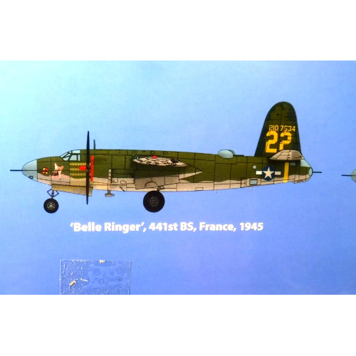 B-26C-45 MARAUDER WWII AMERICAN BOMBER KIT 1:48 ICM Kit Aerei Modellino