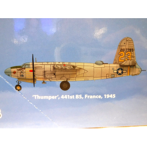 B-26C-45 MARAUDER WWII AMERICAN BOMBER KIT 1:48 ICM Kit Aerei Modellino