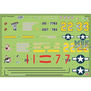 B-26C-45 MARAUDER WWII AMERICAN BOMBER KIT 1:48 ICM Kit Aerei Modellino