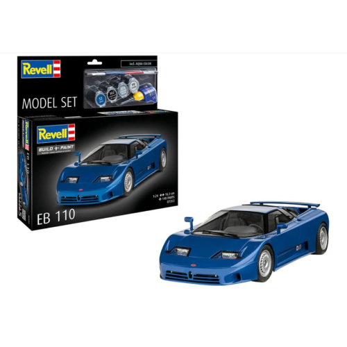 BUGATTI EB110 MODEL SET KIT 1:24 Revell Kit Auto Modellino