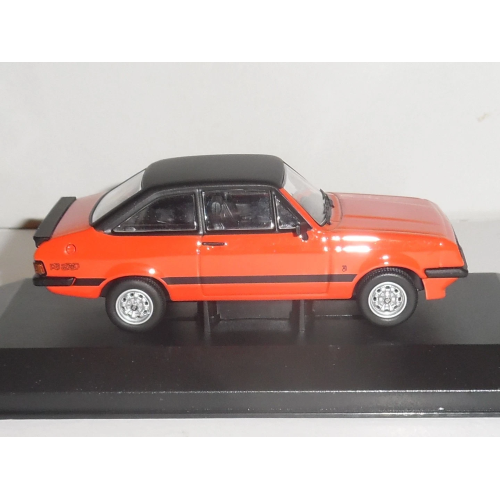 FORD ESCORT MK2 RS2000 1976 RED 1:43 Vanguards Auto Stradali Modellino