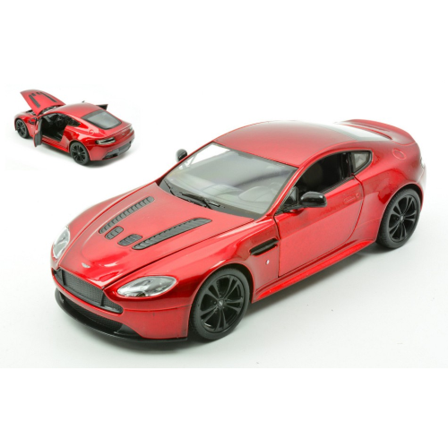 ASTON MARTIN VANTAGE 2023 RED METALLIC 1:24 Welly Auto Stradali Modellino