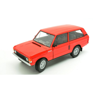 RANGE ROVER 1970 RED 1:24 Welly Auto Stradali Modellino