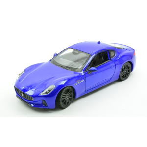MASERATI GRAN TURISMO FOLGORE 2023 METALLIC BLUE 1:24 Welly Auto Stradali Modellino