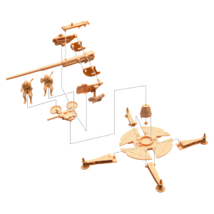 ITALIAN 90/53 GUN CON FIGURINI KIT 1:72 Italeri Kit Figure Militari Modellino