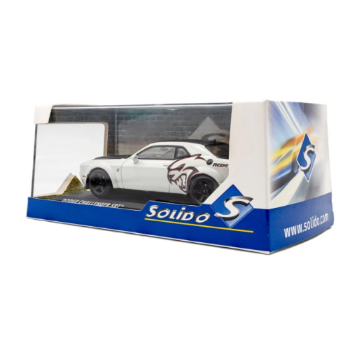 DODGE CHALLENGER SRT HELLCAT REDEYE WIDEBODY CUSTOM 2020 WHITE 1:43 Solido Auto Stradali Modellino