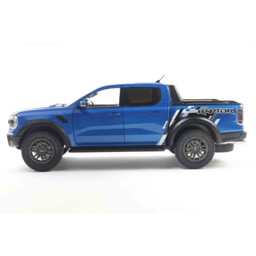 FORD RANGER RAPTOR 2024 BLUE LIGHTNING 1:18 Solido Auto Stradali Modellino