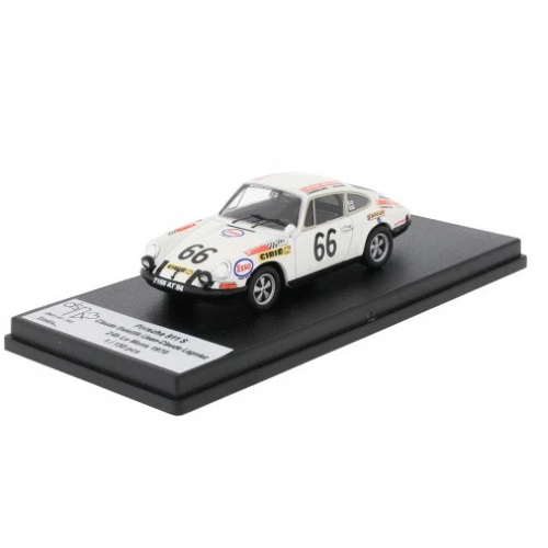 PORSCHE 911S N.66 24H LE MANS 1970 CLAUDE SWIETLIK-JEAN-CLAUDE LAGNIEZ 1:43 Trofeu Auto Competizione Modellino