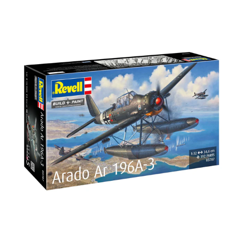 ARADO AR 196A-3 KIT 1:32 Revell Kit Aerei Modellino