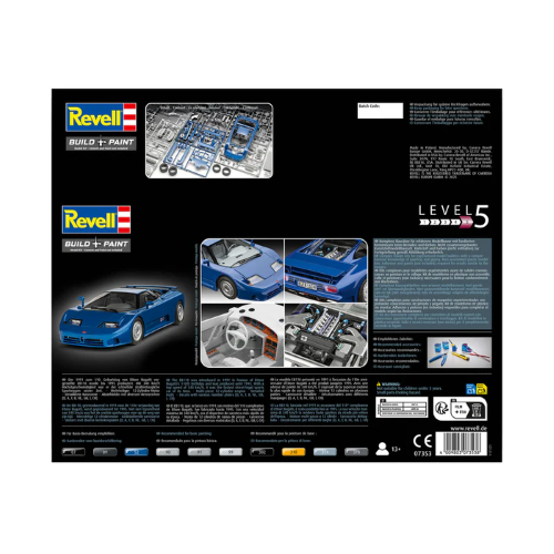 BUGATTI EB 110 KIT 1:24 Revell Kit Auto Modellino