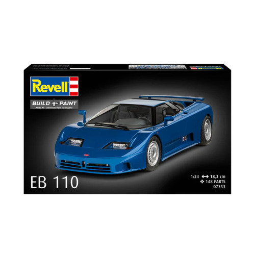 BUGATTI EB 110 KIT 1:24 Revell Kit Auto Modellino