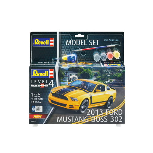 FORD MUSTANG BOSS 302 MODEL SET KIT 1:25 Revell Kit Auto Modellino