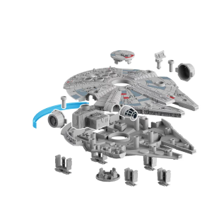 MILLENNIUM FALCON (W/LIGHT AND SOUND) KIT 1:164 Revell Kit Movie Modellino