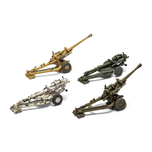 BRITISH 105MM LIGHT FIELD GUN KIT 1:76 Airfix Kit Mezzi Militari Modellino