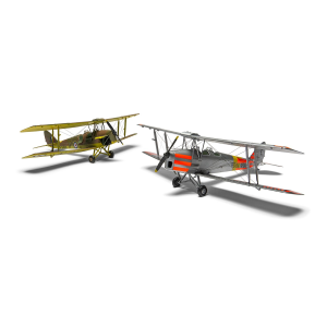 DE HAVILLAND TIGER MOTH KIT 1:48 Airfix Kit Aerei Modellino