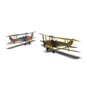 DE HAVILLAND TIGER MOTH KIT 1:48 Airfix Kit Aerei Modellino