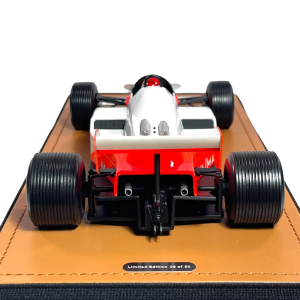 MCLAREN MP4/1C N.8 MONACO GP 1983 N.LAUDA (RAIN TYRES) WITH DRIVER 1:18 Tecnomodel Formula 1 Modellino